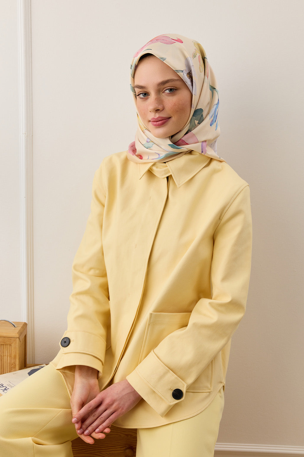 Twill İpek Eşarp Hera
