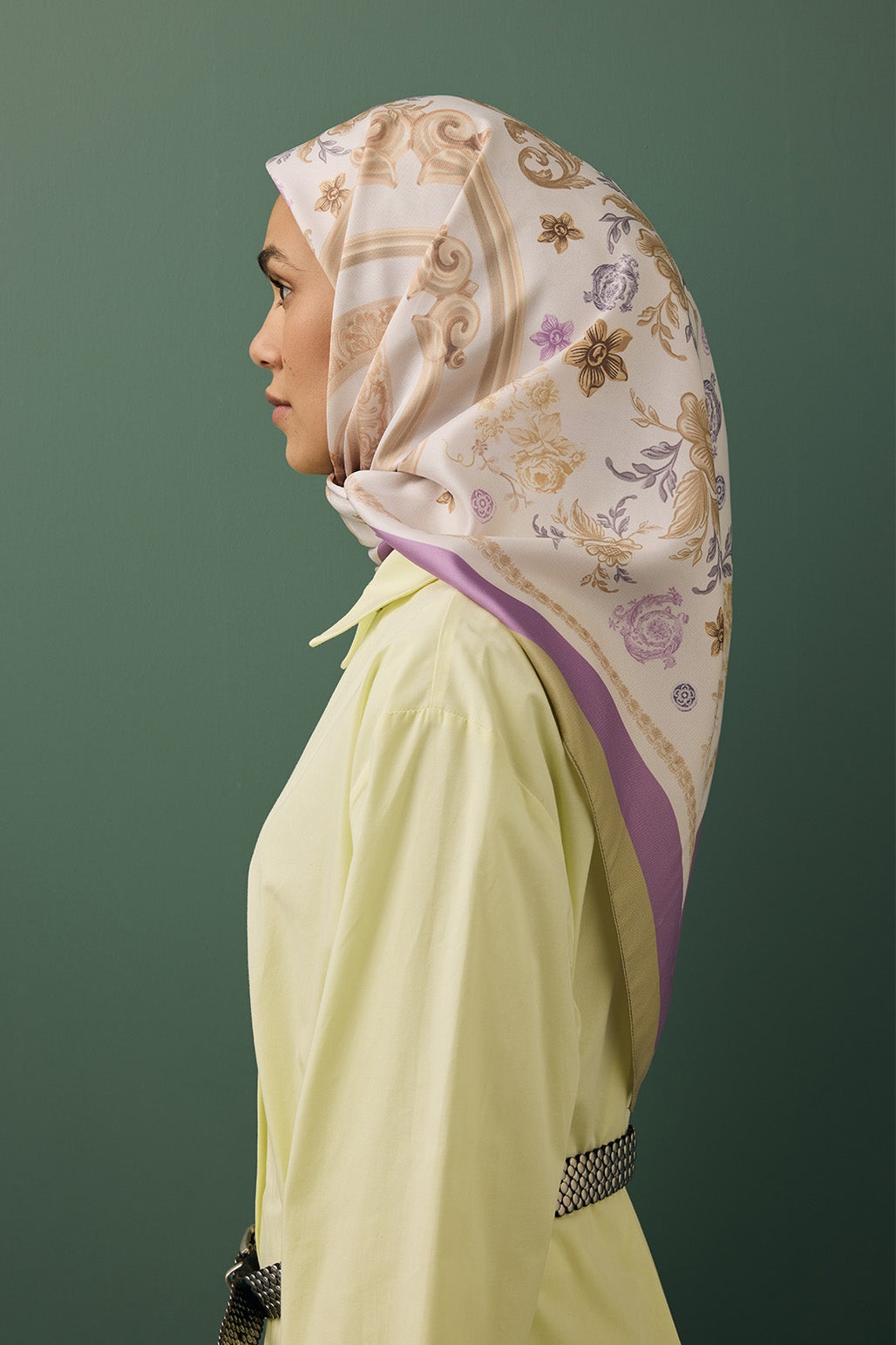 Twill İpek Eşarp Rose Dream