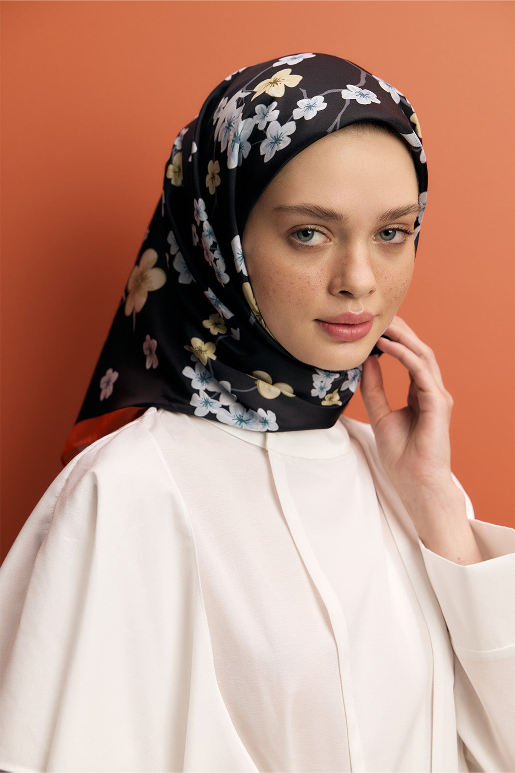 Twill İpek Eşarp Tiny